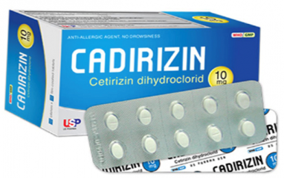 Cadirizin - Thuốc chống dị ứng và những lưu ý khi sử dụng