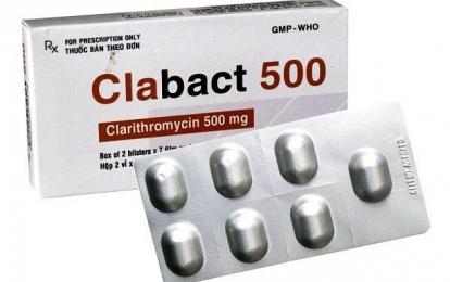 Clabact 500: Kháng sinh điều trị nhiễm khuẩn và những lưu ý khi sử dụng