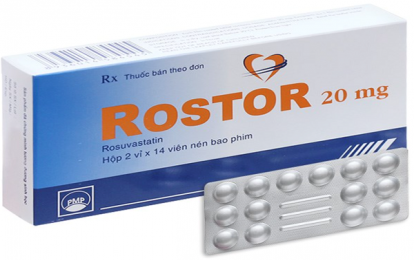 Rostor 20mg: Thuốc hạ mỡ máu và những lưu ý khi sử dụng