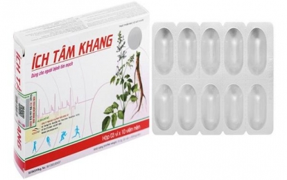 ÍCH TÂM KHANG – SẢN PHẨM TỪ THẢO DƯỢC HỖ TRỢ ĐIỀU TRỊ HỞ VAN TIM