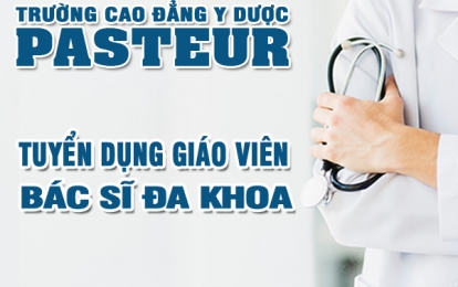 Tuyển dụng Bác sĩ Đa khoa tại TP.HCM  và Hà Nội lương 14 triệu đồng/tháng