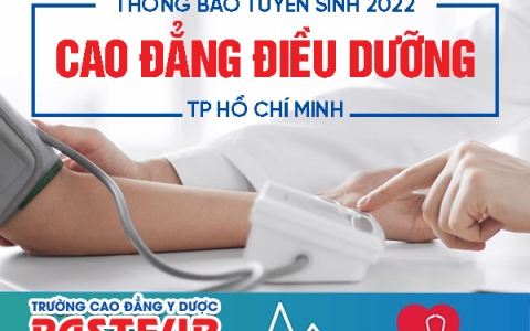 Tuyển sinh Cao đẳng Điều dưỡng hệ chính quy tại TP Hồ Chí Minh