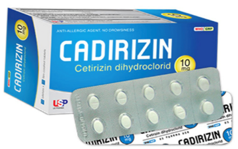 Cadirizin - Thuốc chống dị ứng và những lưu ý khi sử dụng