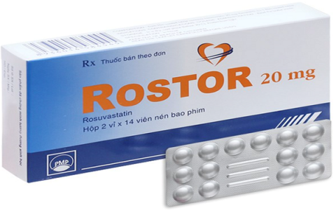 Rostor 20mg: Thuốc hạ mỡ máu và những lưu ý khi sử dụng