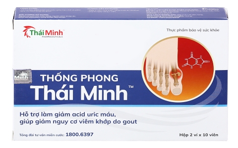 Thống PhongThái Minh: Hỗ trợ giảm acid uric máu và những lưu ý khi sử dụng   
