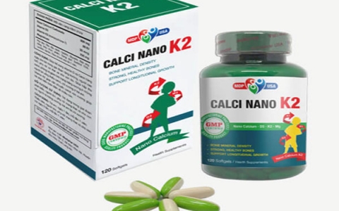 Calci nano K2: Hỗ trợ bổ sung calci, ngừa loãng xương và những lưu ý khi sử dụng