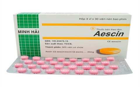 Aescin 20mg - Thuốc gì? Công dụng, giá thành và những điều cần lưu ý