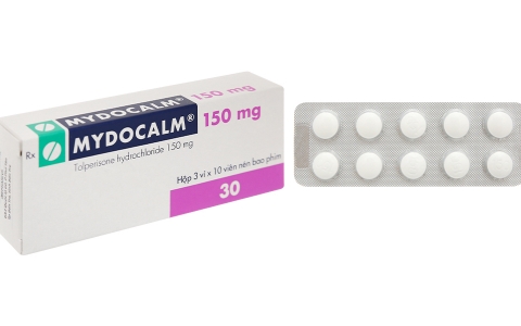 Điều cần biết về Mydocalm 150: Công dụng, liều dùng và lưu ý