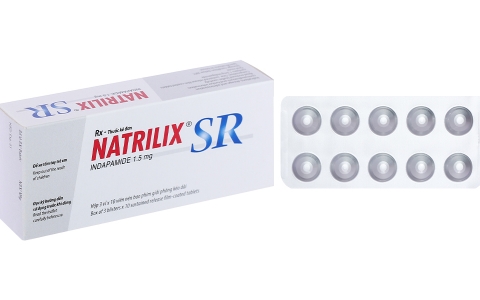 Natrilix SR (indapamid): Cách sử dụng và tác dụng kiểm soát huyết áp