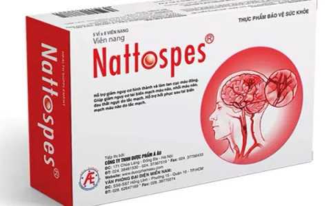 Nattospes: Hỗ trợ giảm nguy cơ tai biến mạch máu não và những lưu ý khi sử dụng