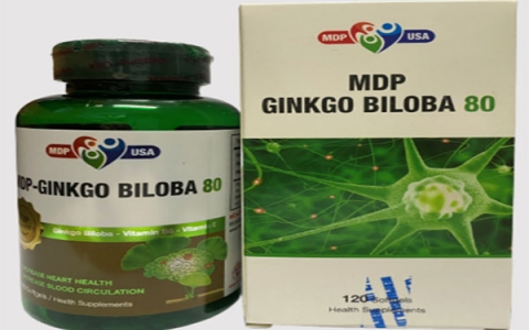MDP Ginkgo Biloba 80: Hỗ trợ tăng cường tuần hoàn não và những lưu ý khi sử dụng