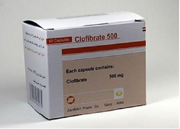 Clofibrate là thuốc điều trị rối loạn lipid máu