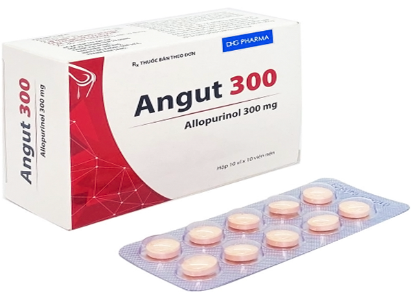 Angut 300 là thuốc điều trị tăng aid uric máu