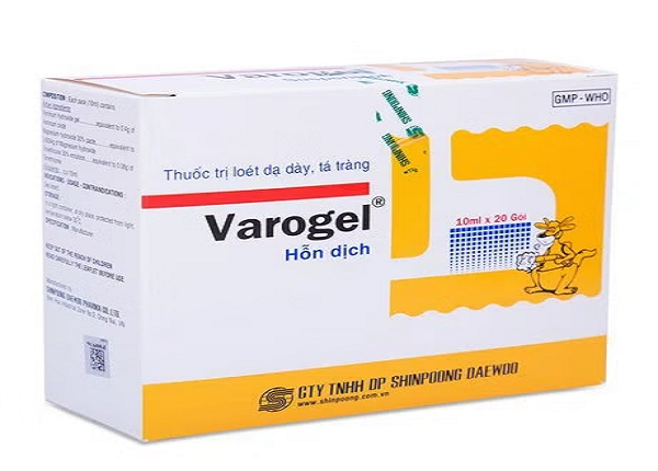 Varogel là thuốc trị viêm loét dạ dày tá tràng